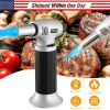 Culinary Butane Torch Chef Kitchen Cooking Blow Torch Lighter Refillable Adjustable Flame with Safety Lock for Baking BBQ Creme Brulee Heat Shrinking
