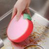 Dishwashing Sponge Kitchen Supplies Tools Cute Fruit Shape Clean Stains Removing Kit Useful Things For Home Cleaning Accessories